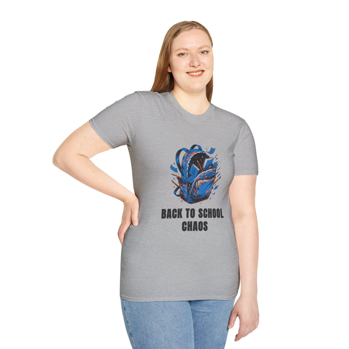 Back to School Chaos T-Shirt — Graphic Backpack Design - Trending Now - August 2026
