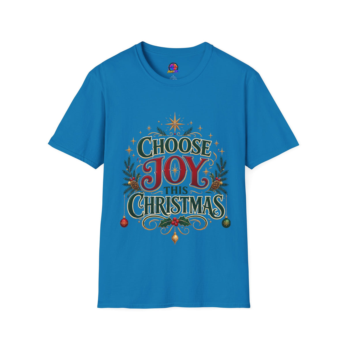 Choose Joy This Christmas T-Shirt — Festive Holiday Graphic Tee