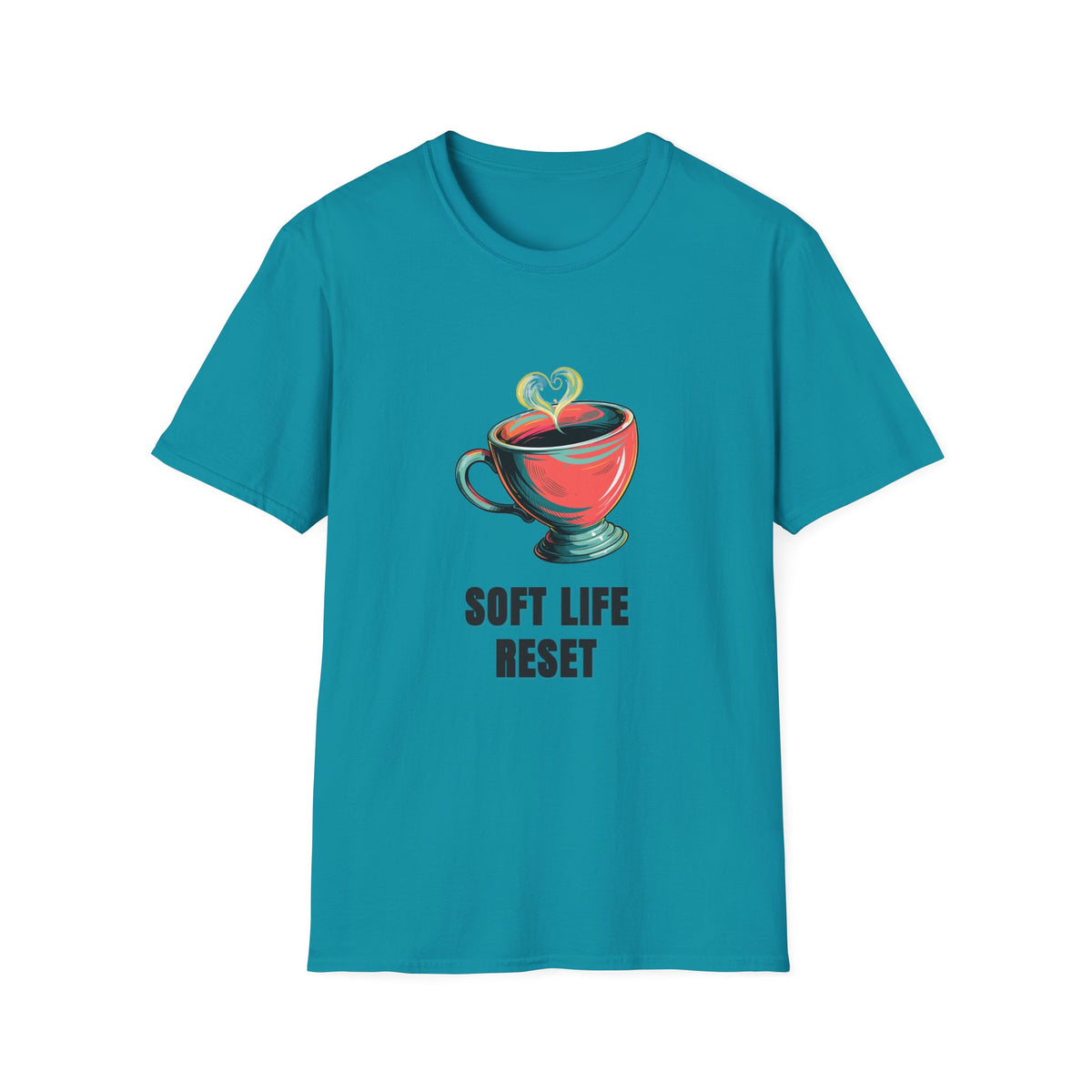 Soft Life Reset T‑Shirt — Coffee Cup Graphic Tee - Trending Now - August 2026