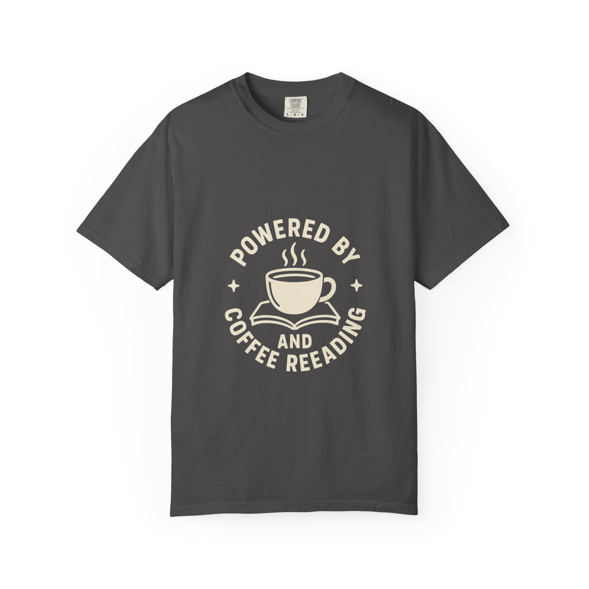 Coffee & Reading T-Shirt — "Powered by Coffee and Reading" Graphic Tee - Trending Now - October 2026