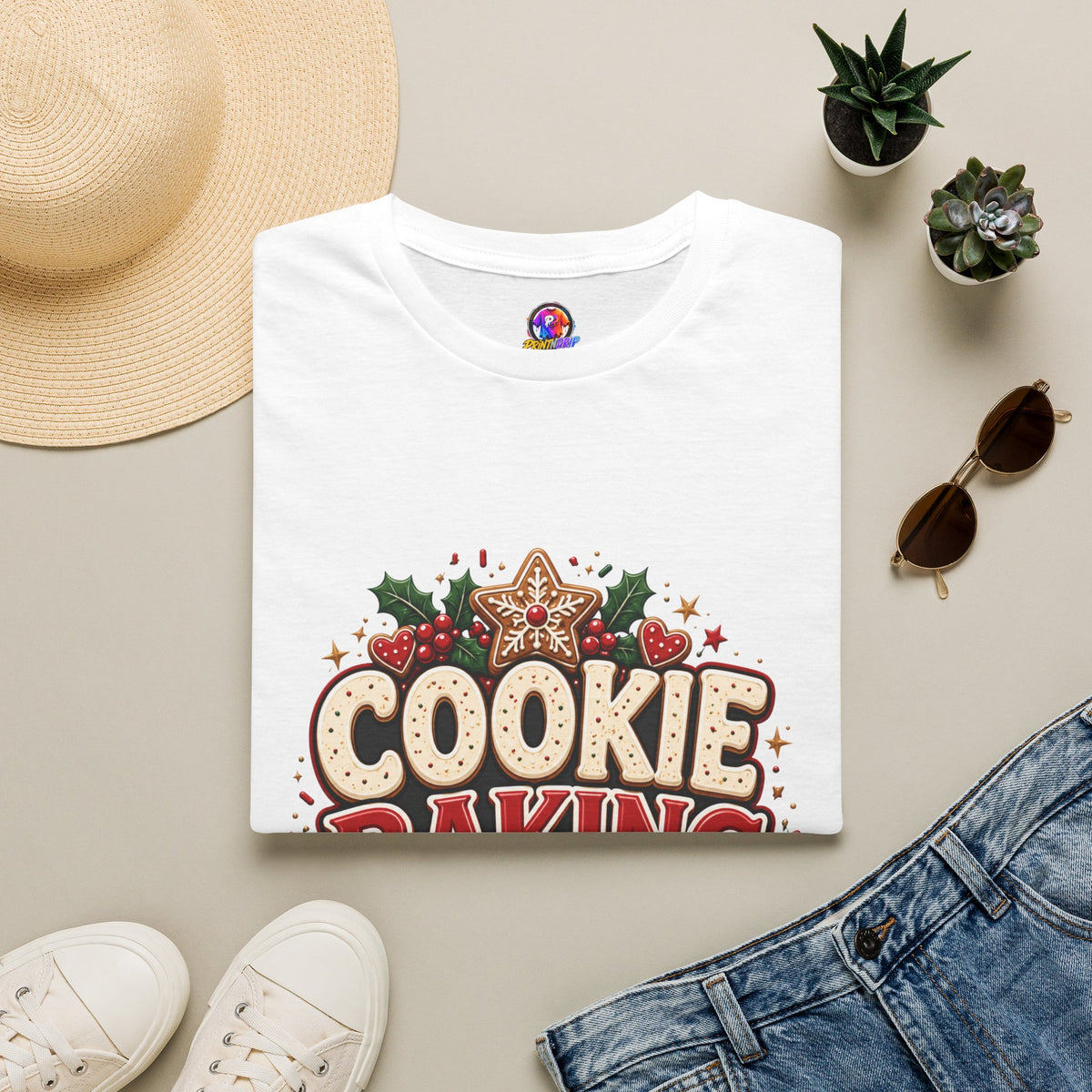 Cookie Baking Society T-Shirt — Holiday Baking Graphic Tee