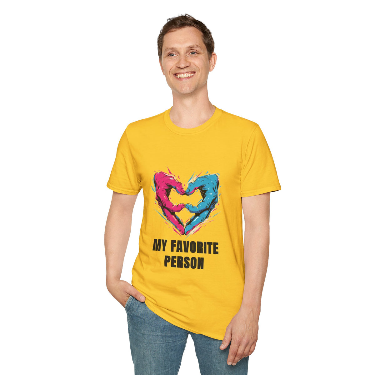 Heart Hands T-Shirt — “My Favorite Person” Couples Graphic Tee - Trending Now - August 2026