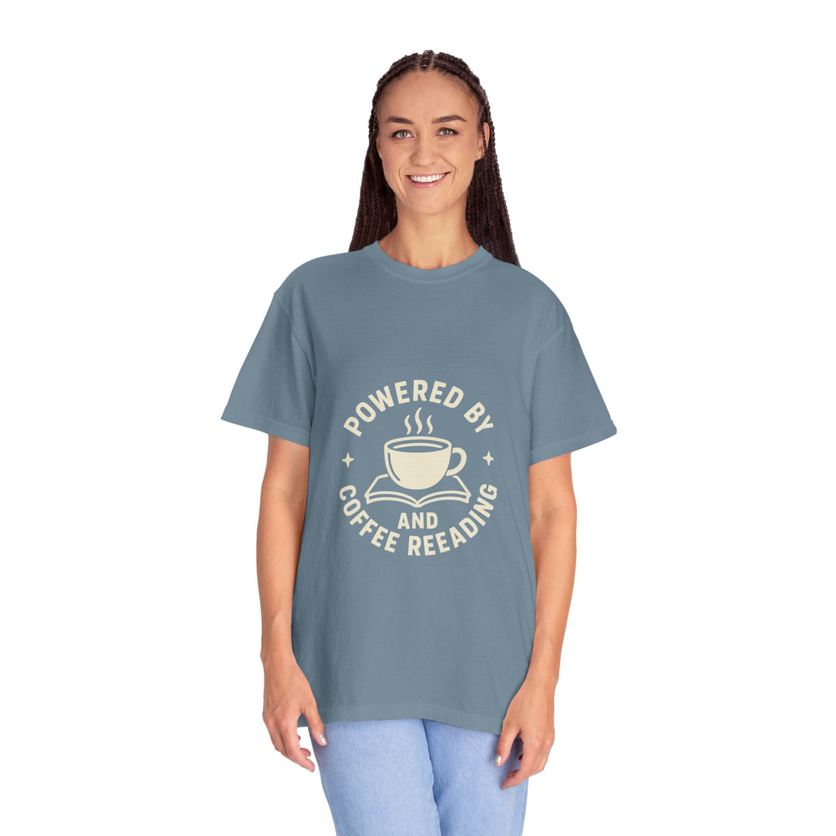 Coffee & Reading T-Shirt — "Powered by Coffee and Reading" Graphic Tee - Trending Now - October 2026