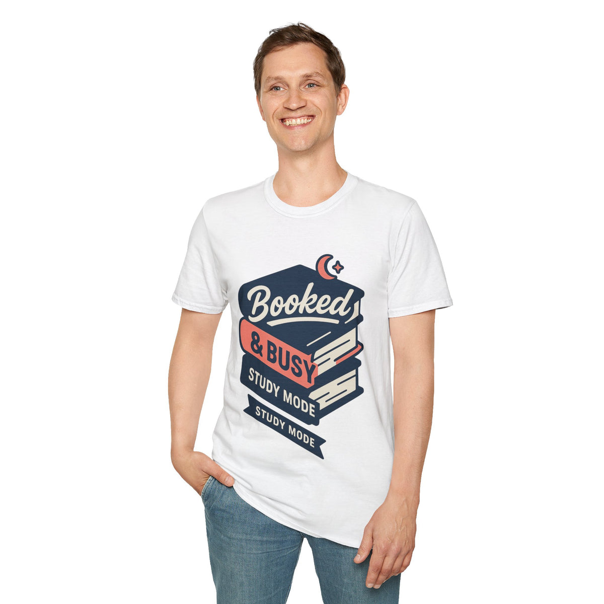 Booked & Busy T‑Shirt – Librarian/Book Lover Reading Gift - Trending Now - August 2026