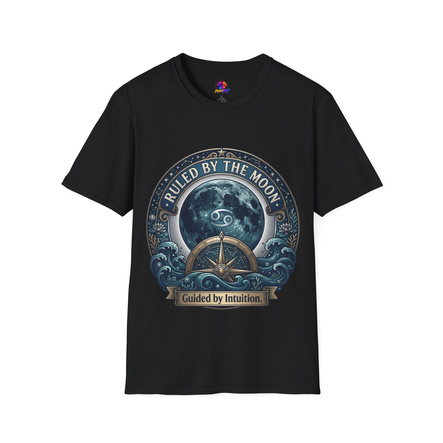 Ruled by the Moon T-Shirt — Moonphase Zodiac Graphic Tee