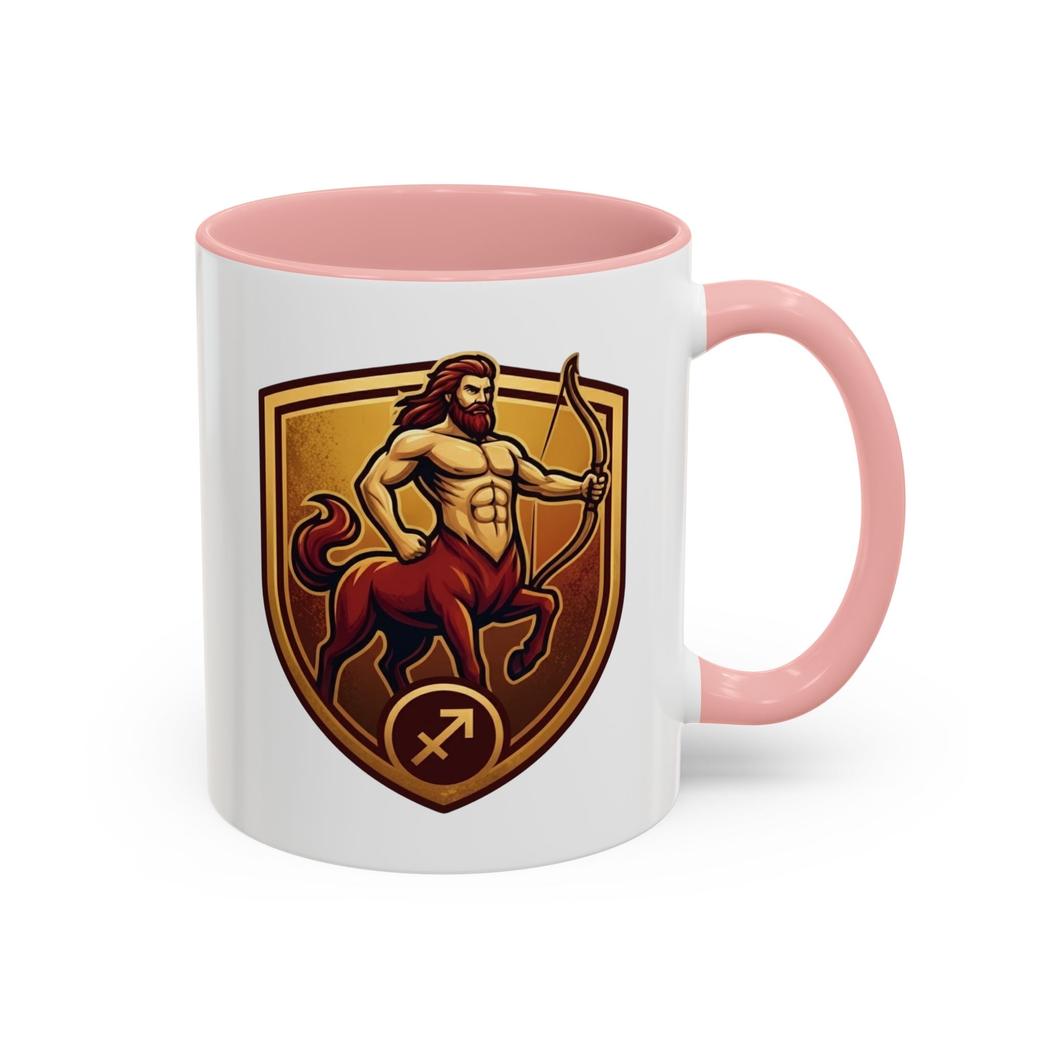 Sagittarius Centaur Coffee Mug — Zodiac Archer Accent Mug (11/15oz)