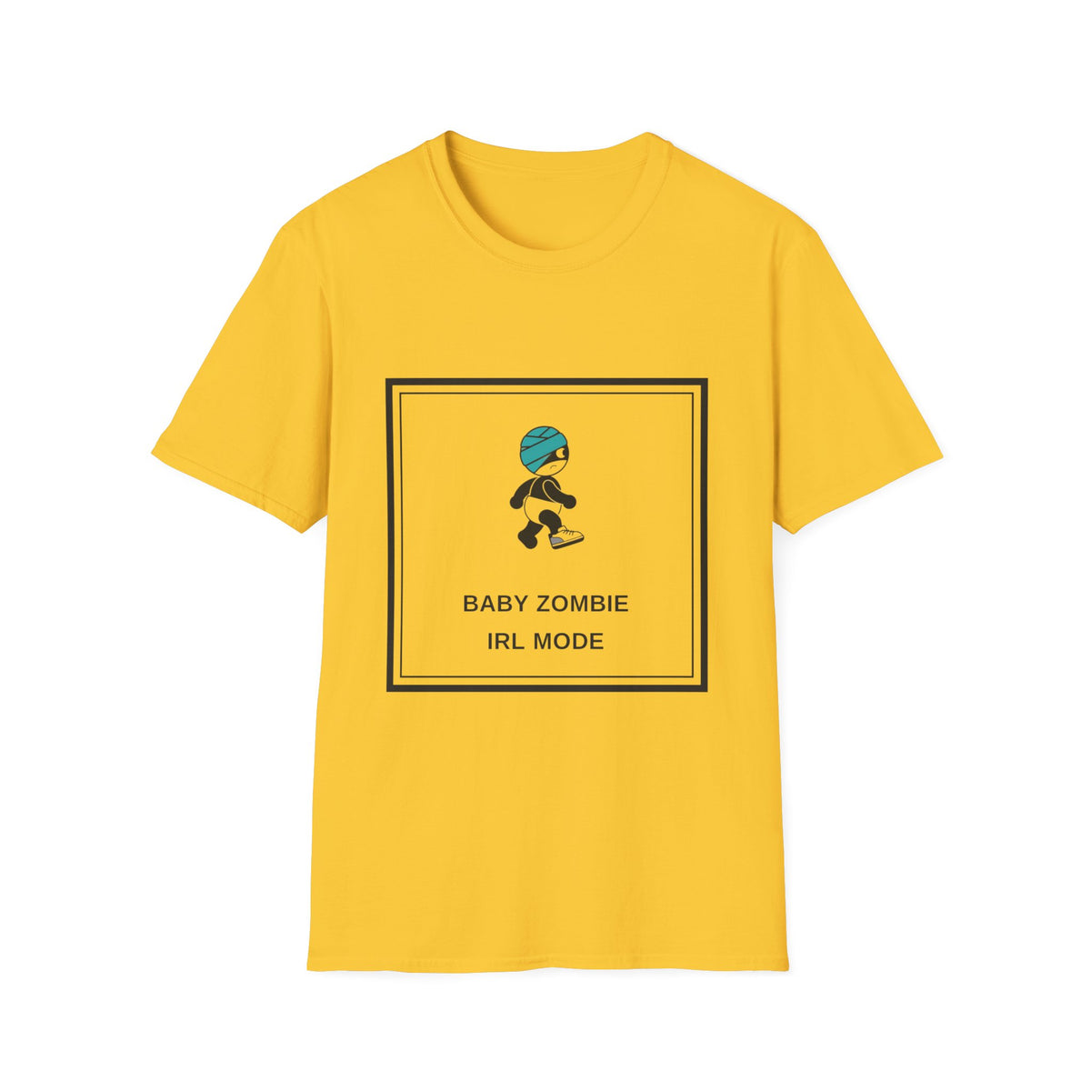 Baby Zombie T-Shirt — 'Baby Zombie IRL Mode' Cute Cartoon Graphic Tee - Trending Now - August 2026