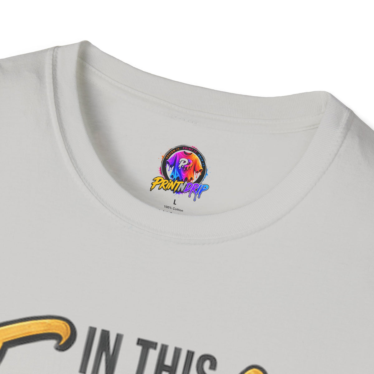 Childhood Cancer Awareness T-Shirt — "In This Family No One Fights Alone"
