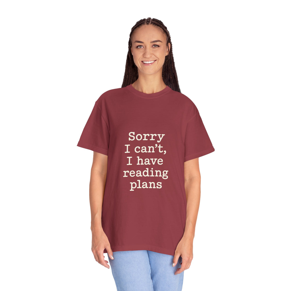 Reading Plans T-Shirt — "Sorry I Can't, I Have Reading Plans" Book Lover Tee - Trending Now - October 2026