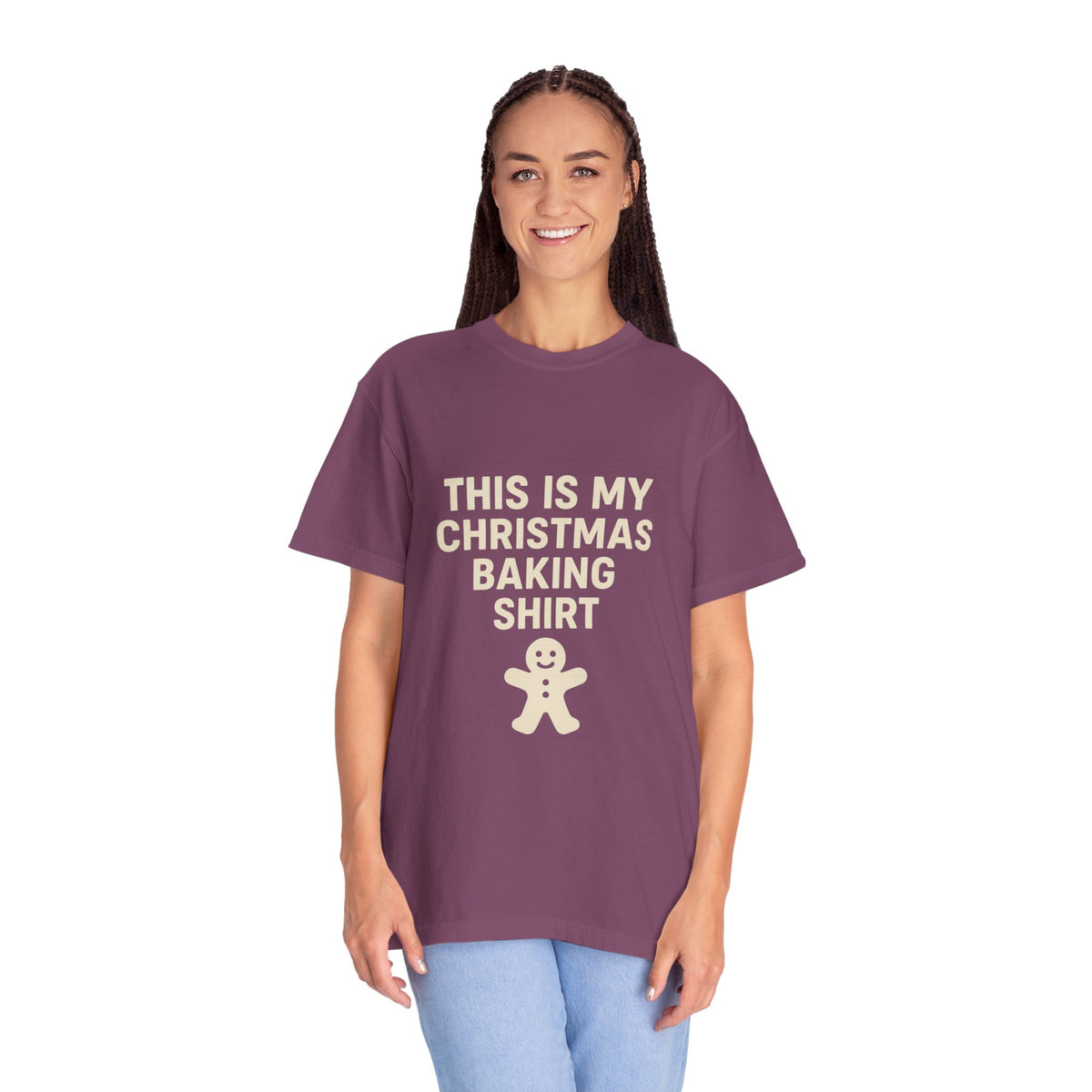 Christmas Baking Shirt — 'This Is My Christmas Baking Shirt' Tee with Gingerbread Graphic- Trending Now - October 2026