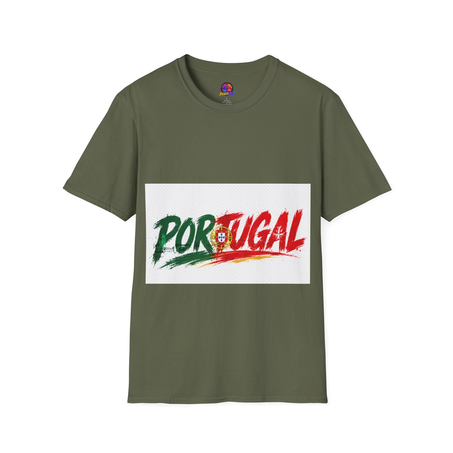 Portugal Flag Script T-Shirt — Portuguese Pride Tee