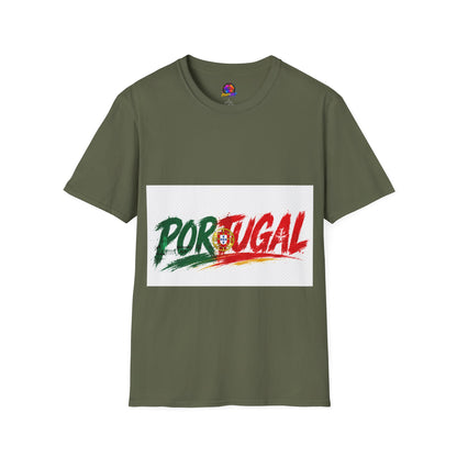 Portugal Flag Script T-Shirt — Portuguese Pride Tee