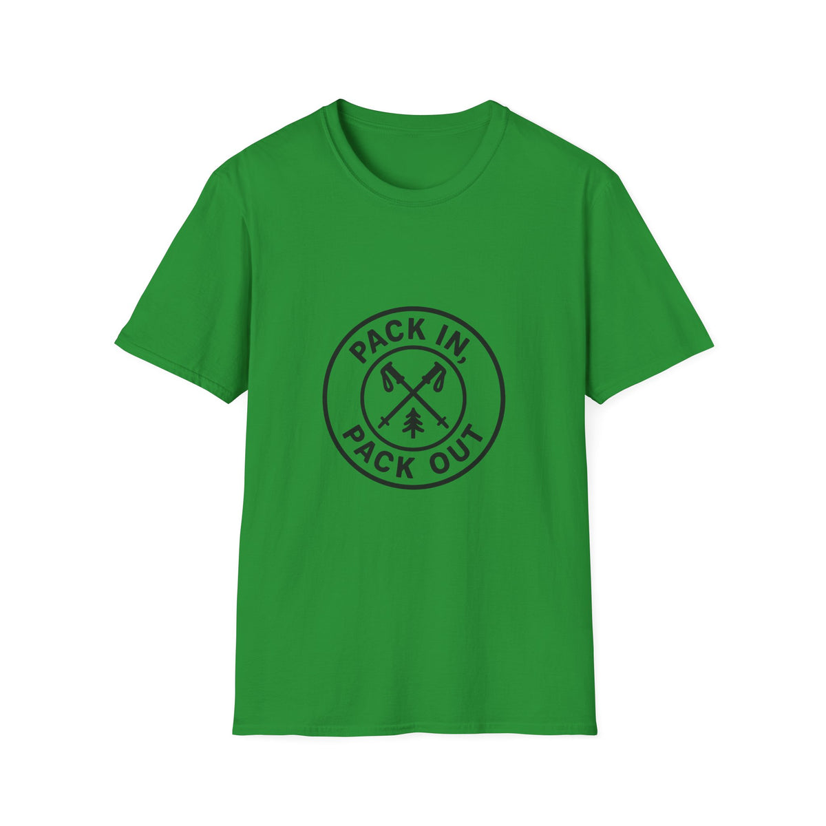 Black Minimalist Circle Logo T-Shirt - Trending Now - August 2026