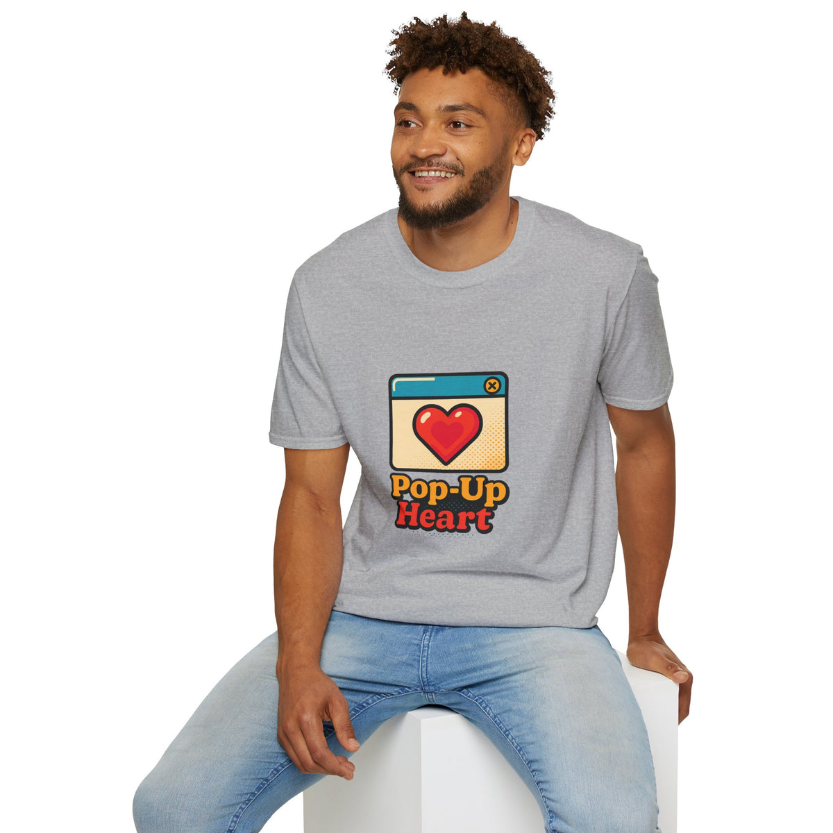 Pop-Up Heart T-Shirt — Cute Retro Heart Graphic Tee - Trending Now - October 2026