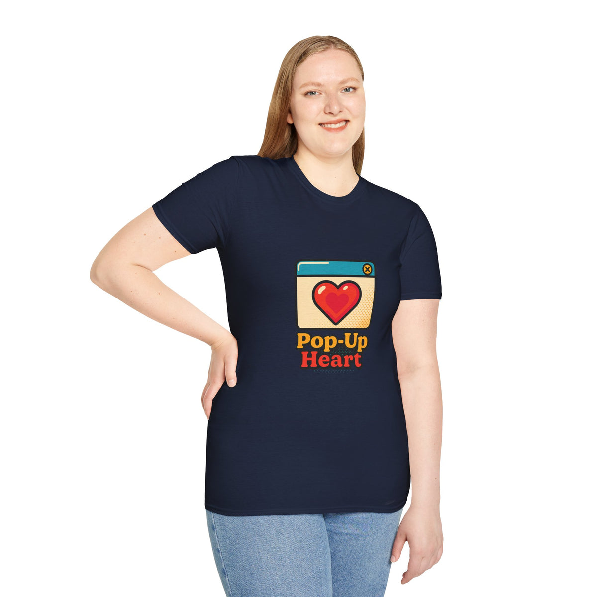 Pop-Up Heart T-Shirt — Cute Retro Heart Graphic Tee - Trending Now - October 2026