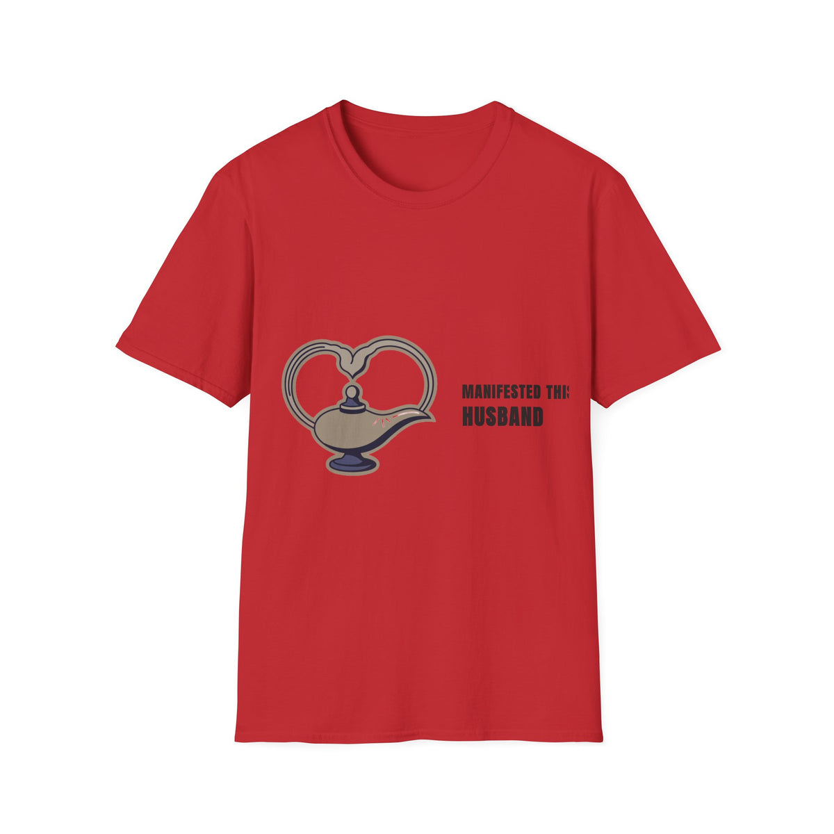 Manifesting Husband T-Shirt — Cute Genie Lamp Heart Graphic Tee - Trending Now - September 2026