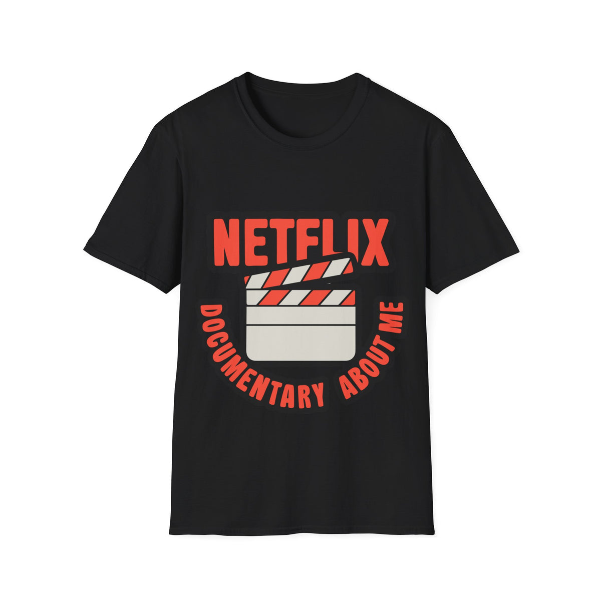 Netflix Documentary About Me Red Bubble Font T-Shirt - Y2K Pop Culture Graphic Tee - Trending Now - September 2026