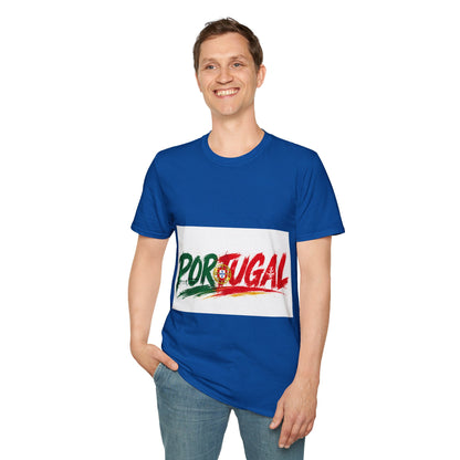 Portugal Flag Script T-Shirt — Portuguese Pride Tee