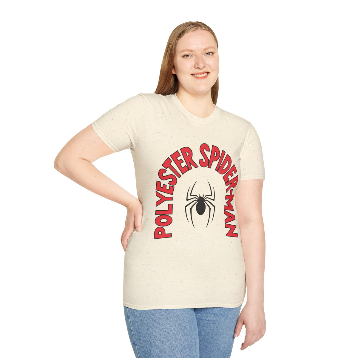 Spider Graphic T-Shirt — "Polyester Spiderman" Retro Spider Logo Tee - Trending Now - August 2026