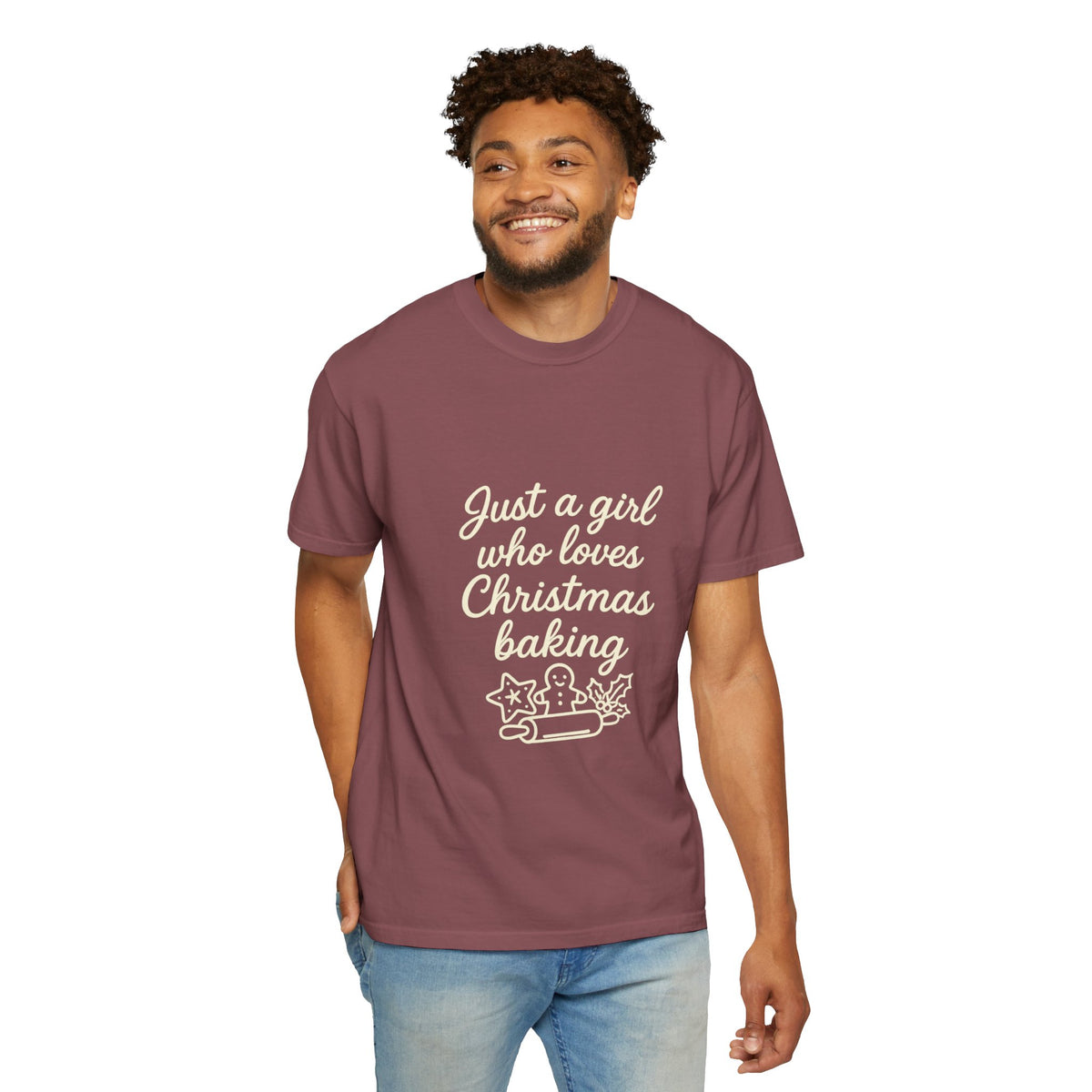 Christmas Baking T-Shirt — "Just a Girl Who Loves Christmas Baking" Holiday Tee- Trending Now - October 2026