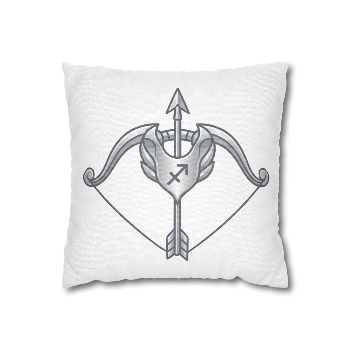 Sagittarius Bow Zodiac Pillowcase — Astrology Throw Pillow Cover