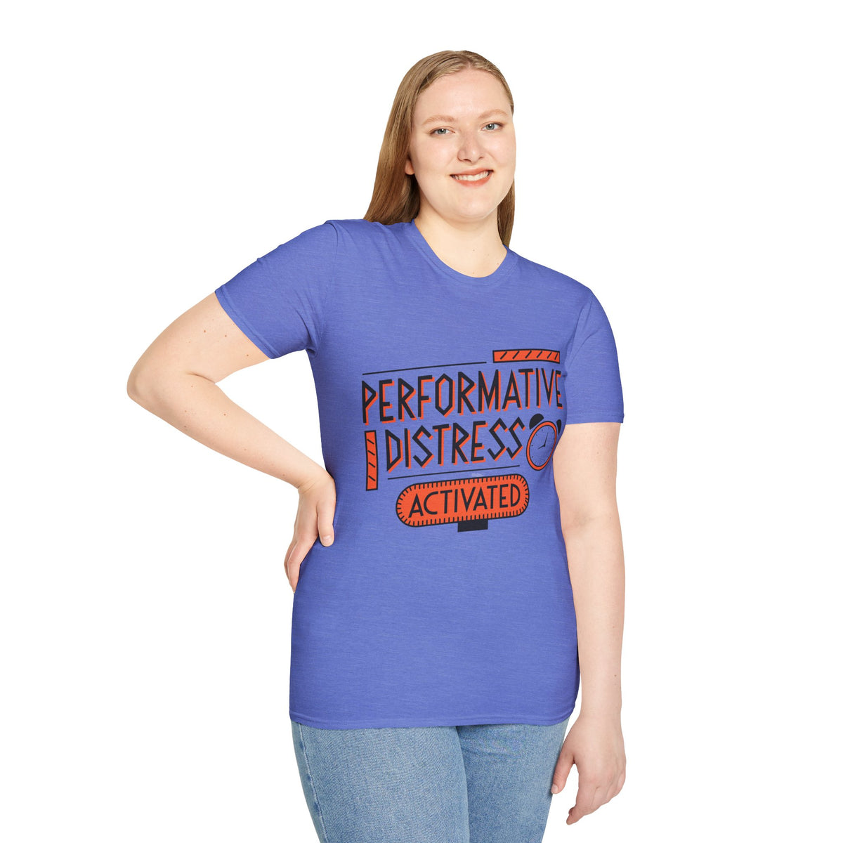 Performative Distress Activated T-Shirt - Trending Now - August 2026