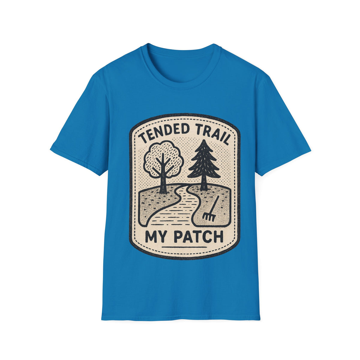 Guided Trail My Patch Vintage Badge T-Shirt, Retro Outdoor Hiking Graphic Tee - Trending Now - September 2026