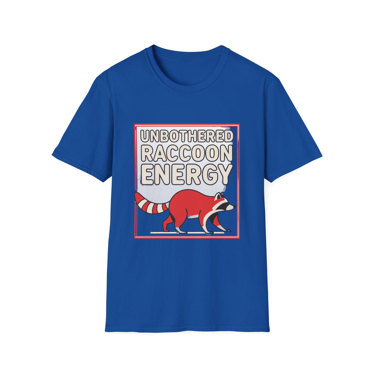 Raccoon T-Shirt — "Unbothered Raccoon Energy" Retro Graphic Tee - Trending Now - August 2026