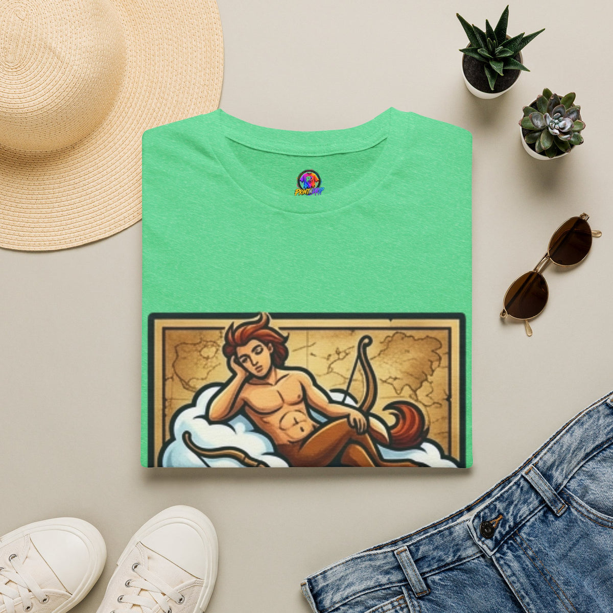 Sagittarius Zodiac T‑Shirt — Fiercely Independent, Easily Bored Astrology Tee
