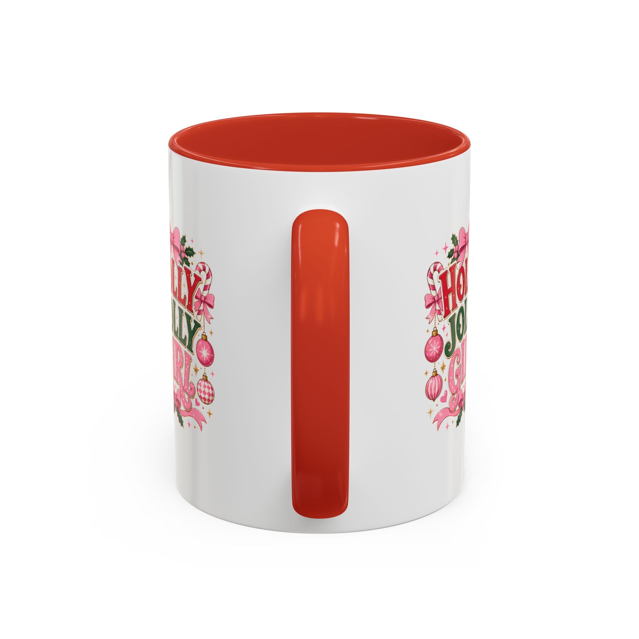 Accent Coffee Mug Holly Jolly Girl