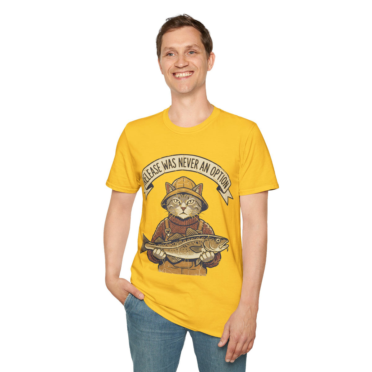 T-Shirt — “Please Was Never An Option” Cat Fisher Graphic Tee - Trending Now - September 2026