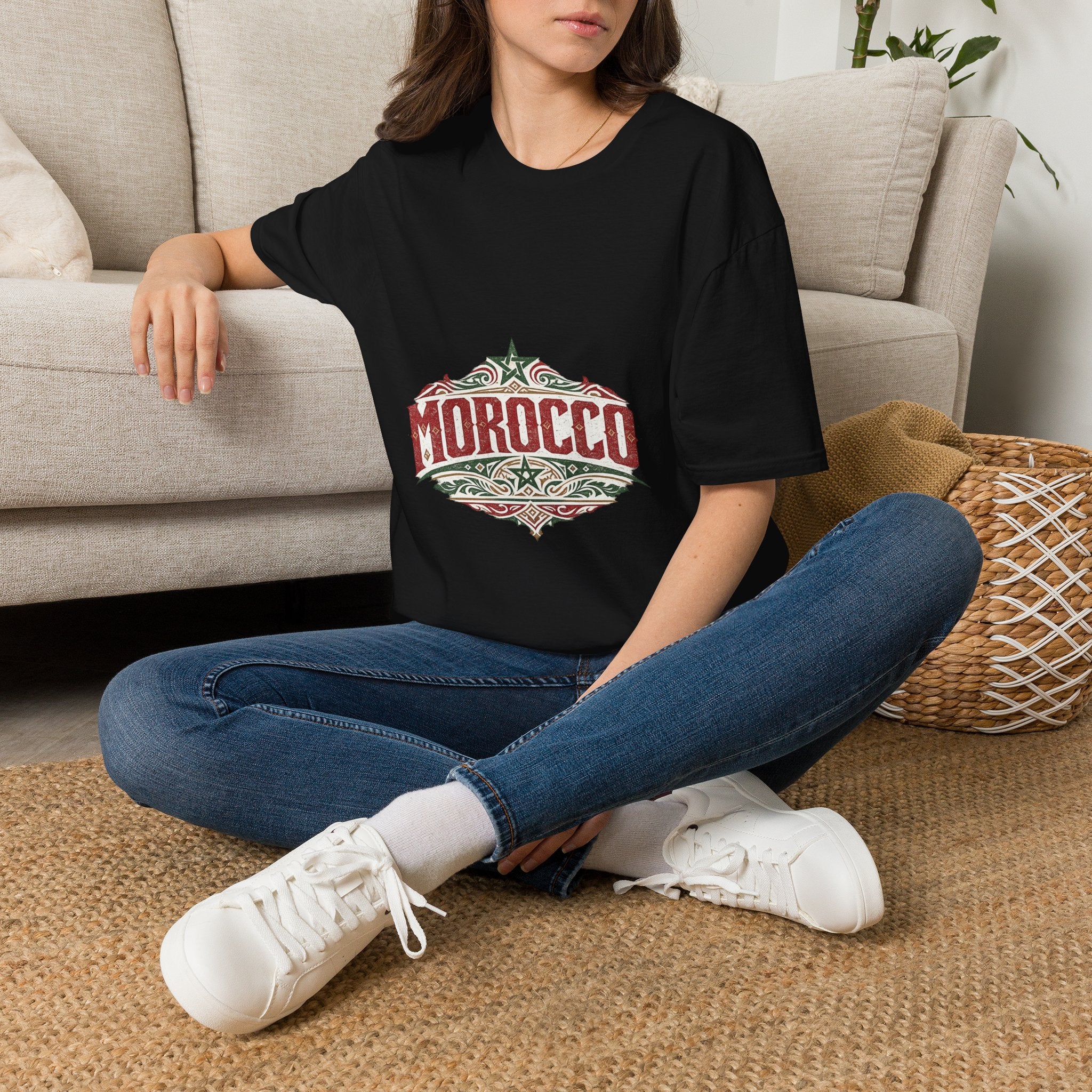 Morocco Vintage Graphic T-Shirt — Retro Travel Tee