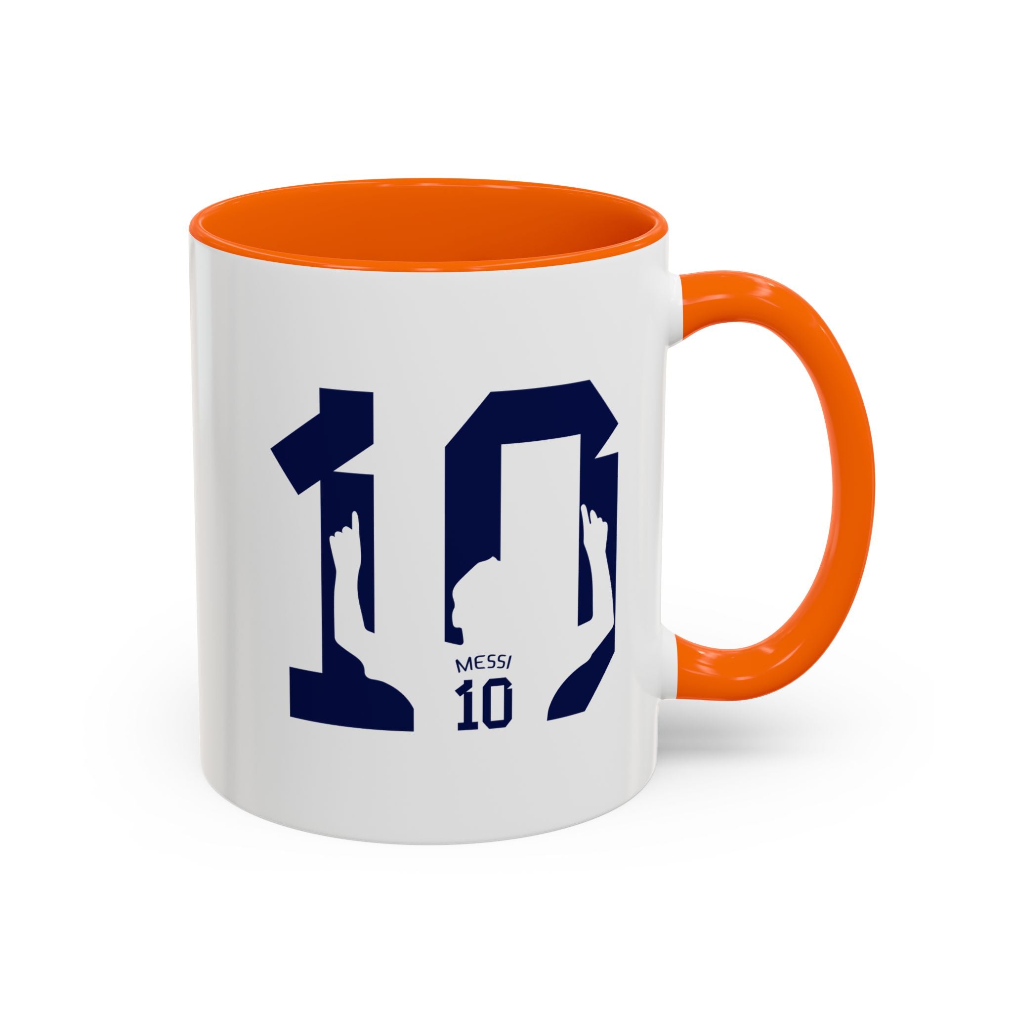 Messi Number 10 Coffee Mug — Soccer Fan Accent Mug