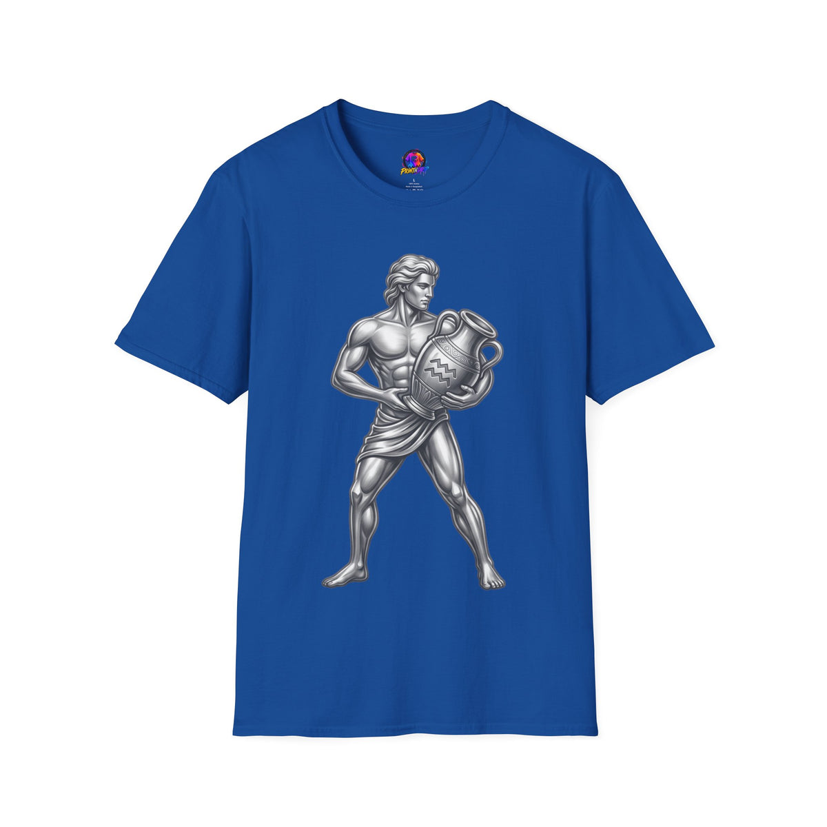 Aquarius Zodiac T-Shirt — Mythic Water Bearer Astrology Tee