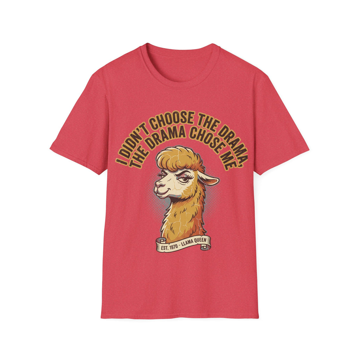 Sheep Graphic T‑Shirt — "I Don't Choose the Drama, the Drama Chooses Me" - Trending Now - September 2026