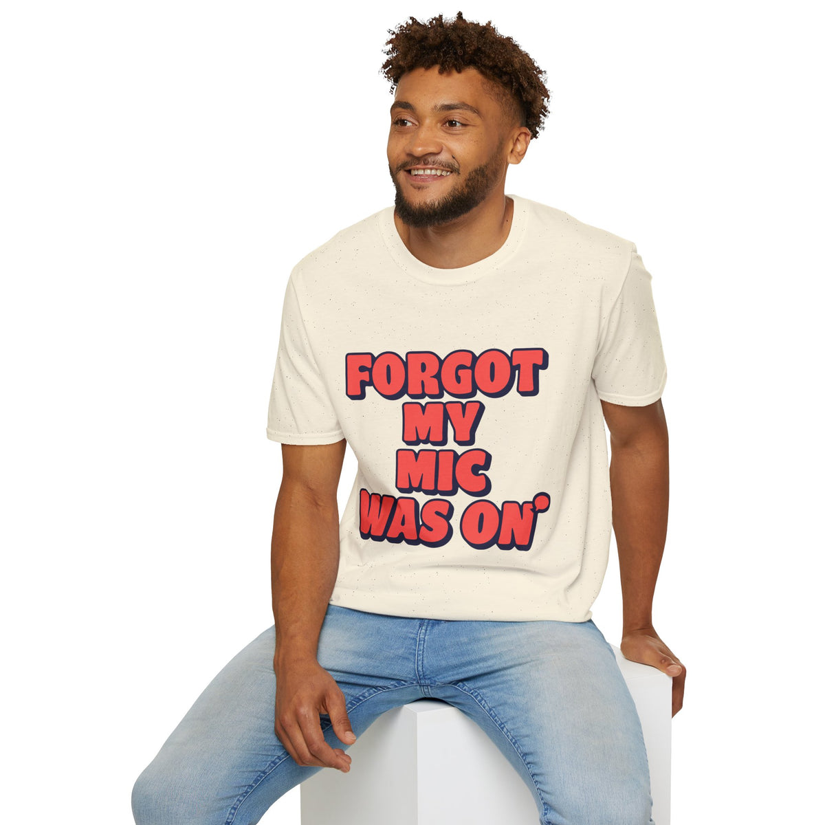 Forgot My Mic Was On T‑Shirt — Funny Video Call Graphic Tee - Trending Now - August 2026