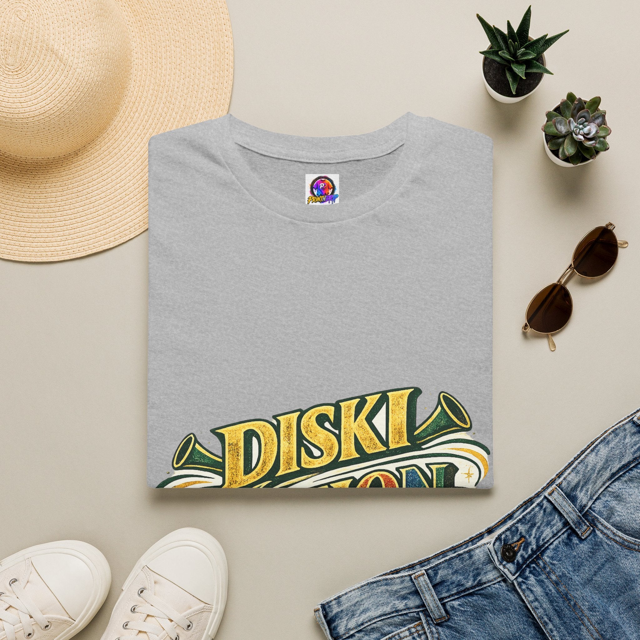South Africa Diski Nation T-Shirt — Retro Reggae Graphic Tee