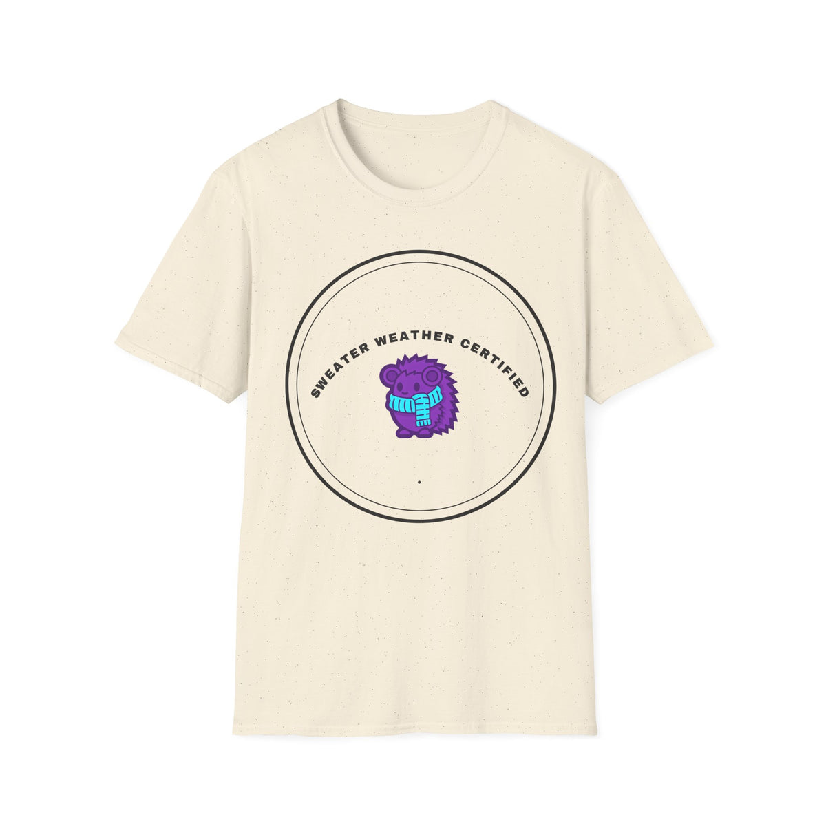 “Water Weather Certified” Graphic T-Shirt — Cute Purple Monster Badge Tee - Trending Now - September 2026