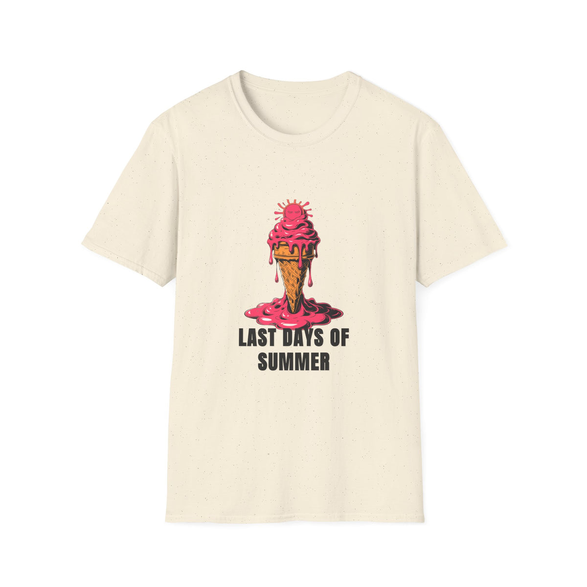 Ice Cream Melt T-Shirt — "Last Days of Summer" Graphic Tee - Trending Now - August 2026
