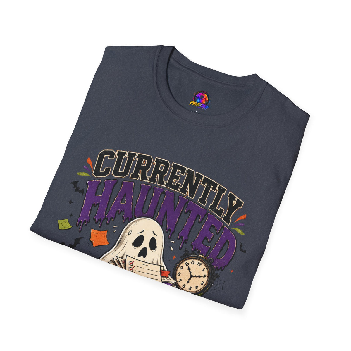 Halloween Currently Haunted Unisex Softstyle T-Shirt