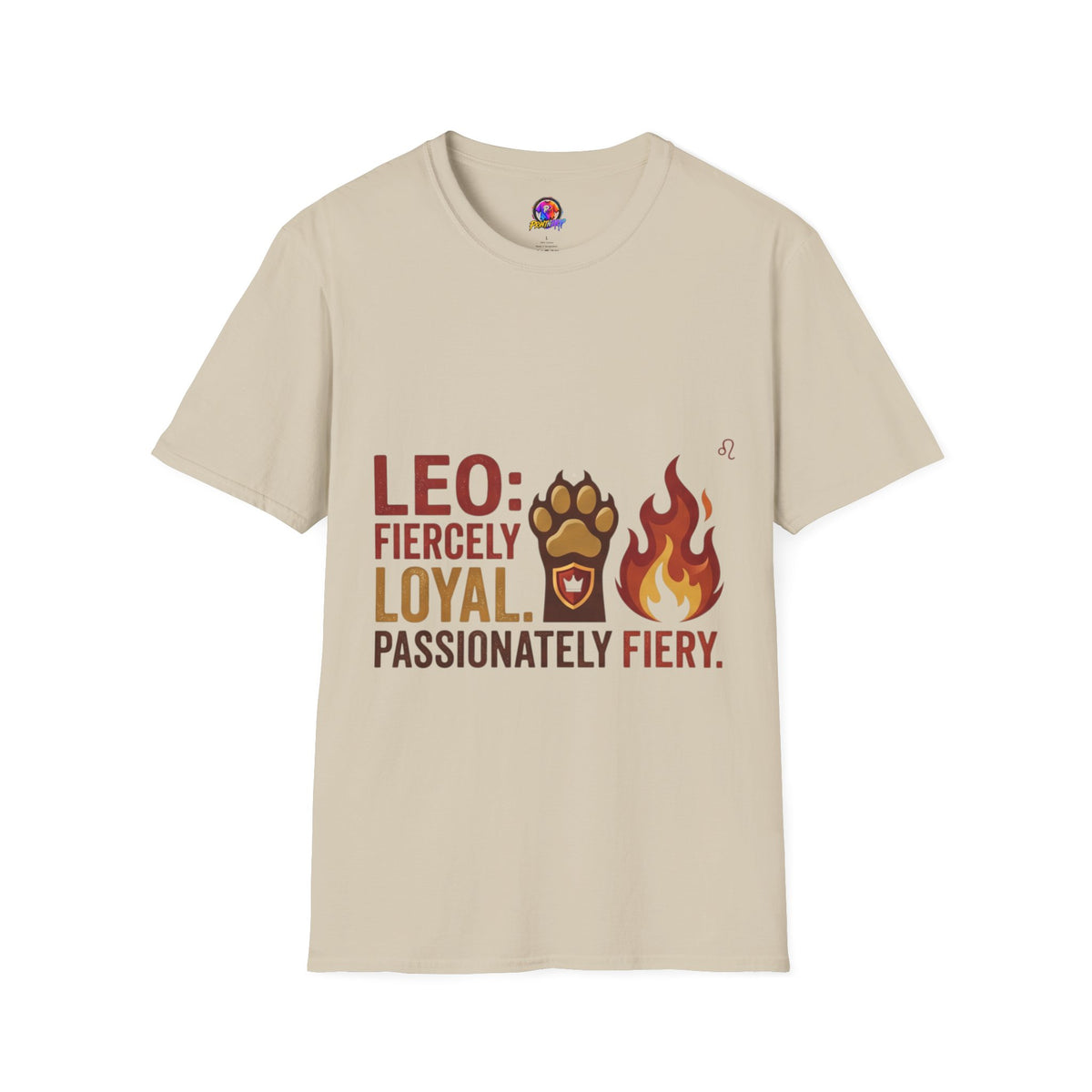 Leo Zodiac T-Shirt — Fiercely Loyal, Passionately Fiery Tee