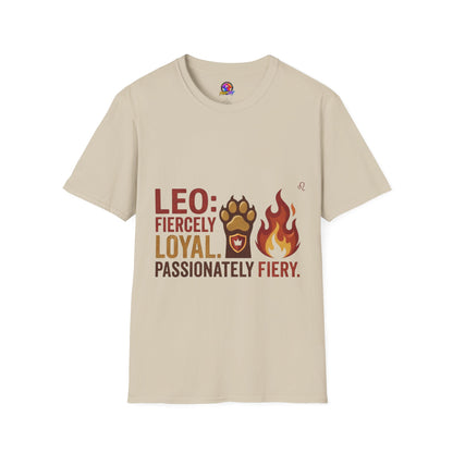 Leo Zodiac T-Shirt — Fiercely Loyal, Passionately Fiery Tee