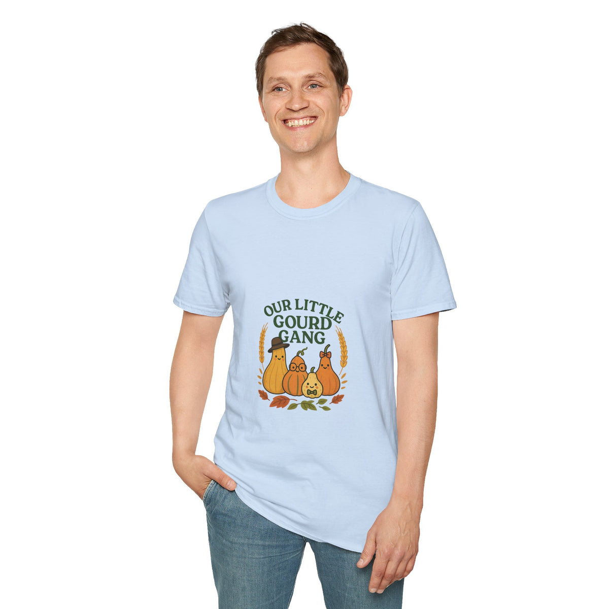 Our Little Gourd Gang T-Shirt — Cute Pumpkin Fall Graphic Tee - Trending Now - October 2026