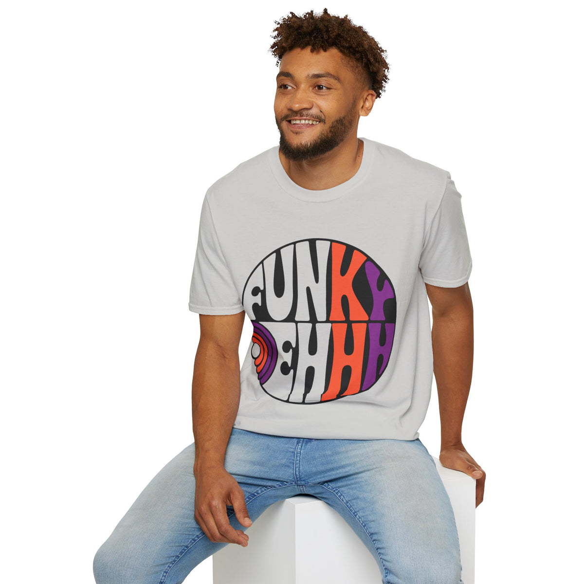 Funk Vibes Graphic T-Shirt — Retro 70s Circle Design - Trending Now - August 2026