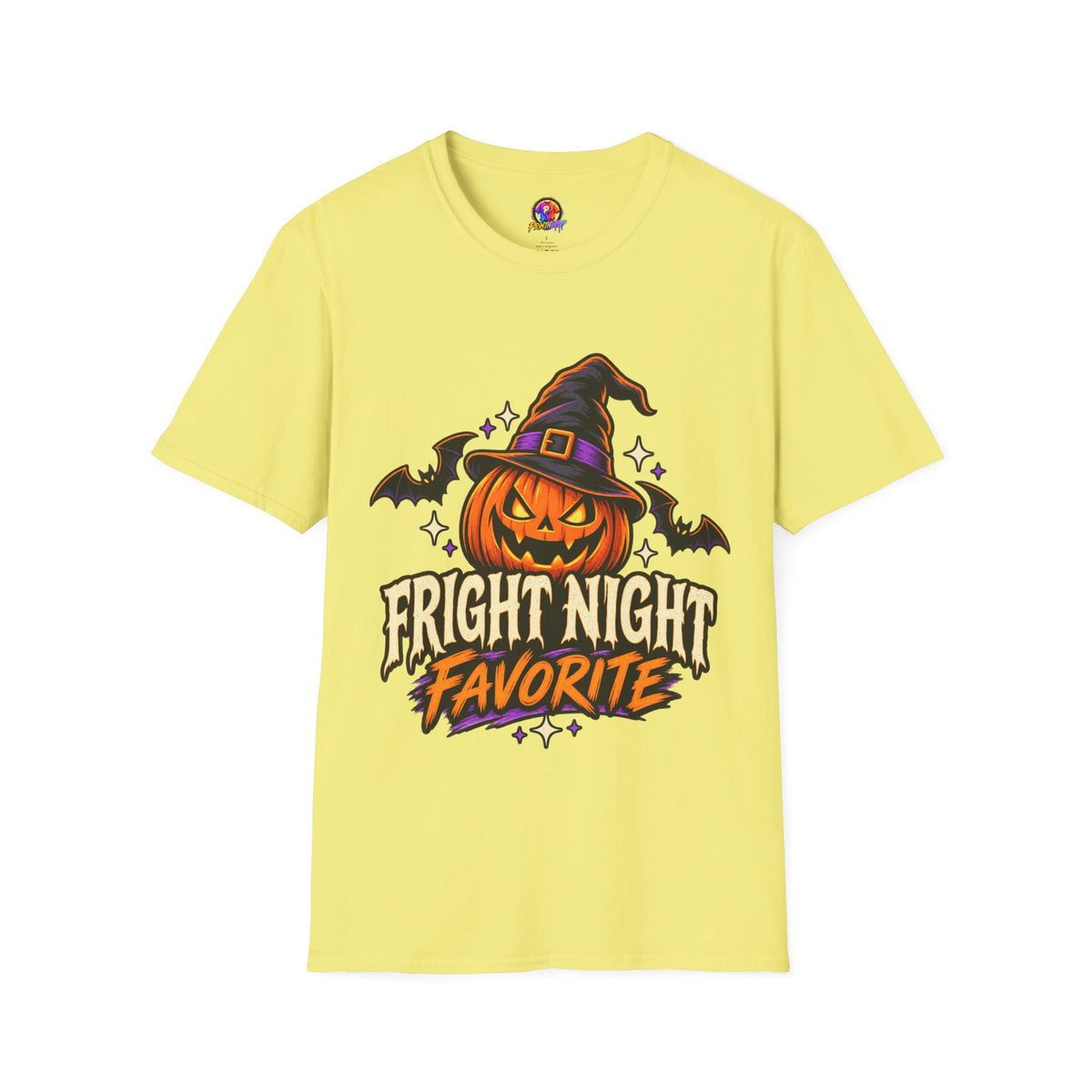 Halloween Pumpkin Tee — "Fright Night Favorite" Graphic T-Shirt