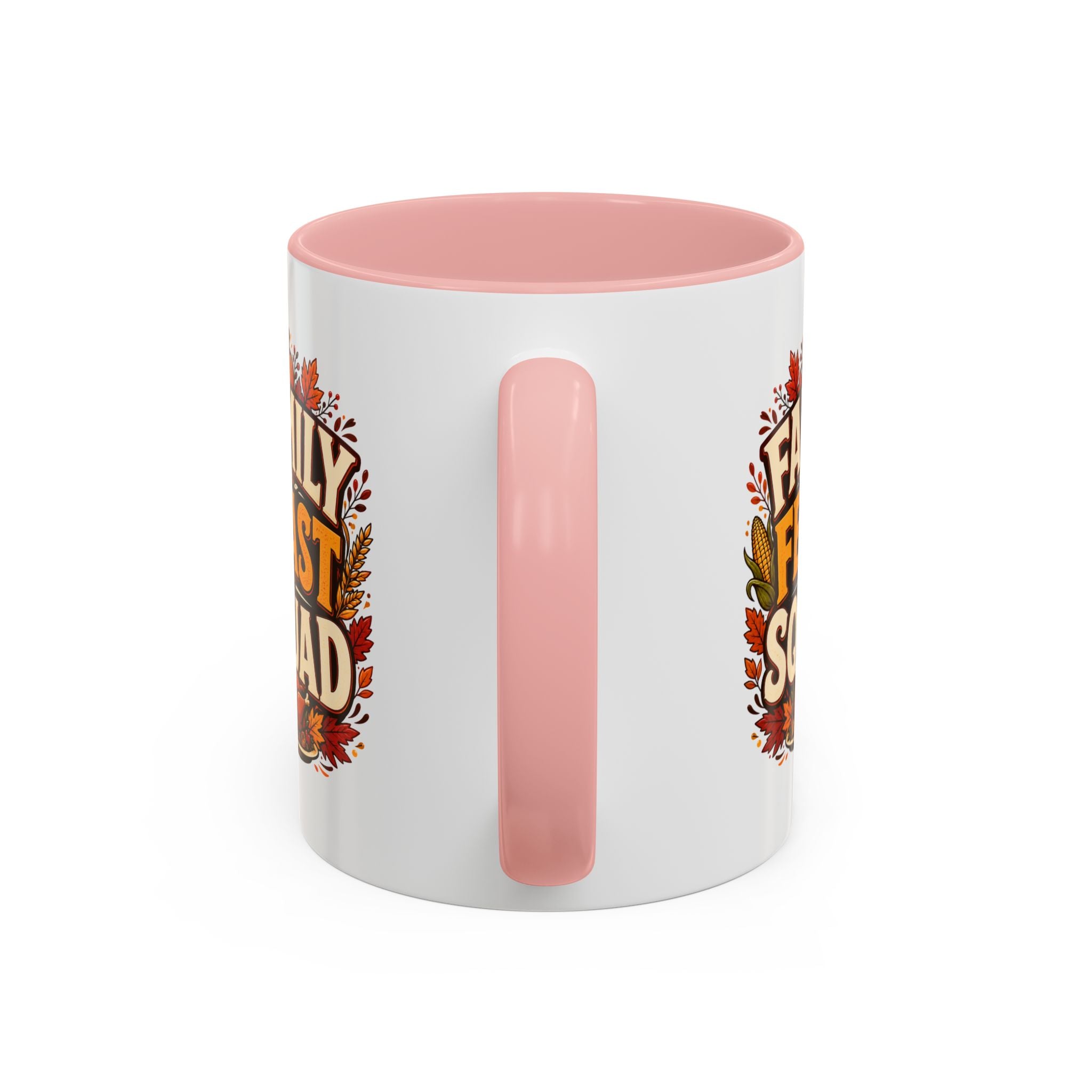 Thanksgiving Mug Family Feast Squad Coffee Mug — Thanksgiving Fall Holiday Accent Mug