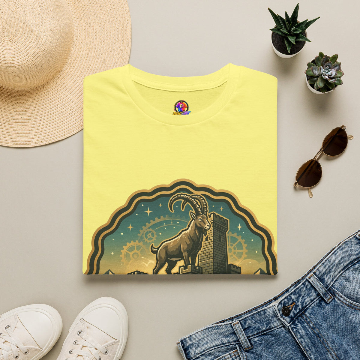 Capricorn Energy T-Shirt — "Silent Moves, Loud Results" Zodiac Tee