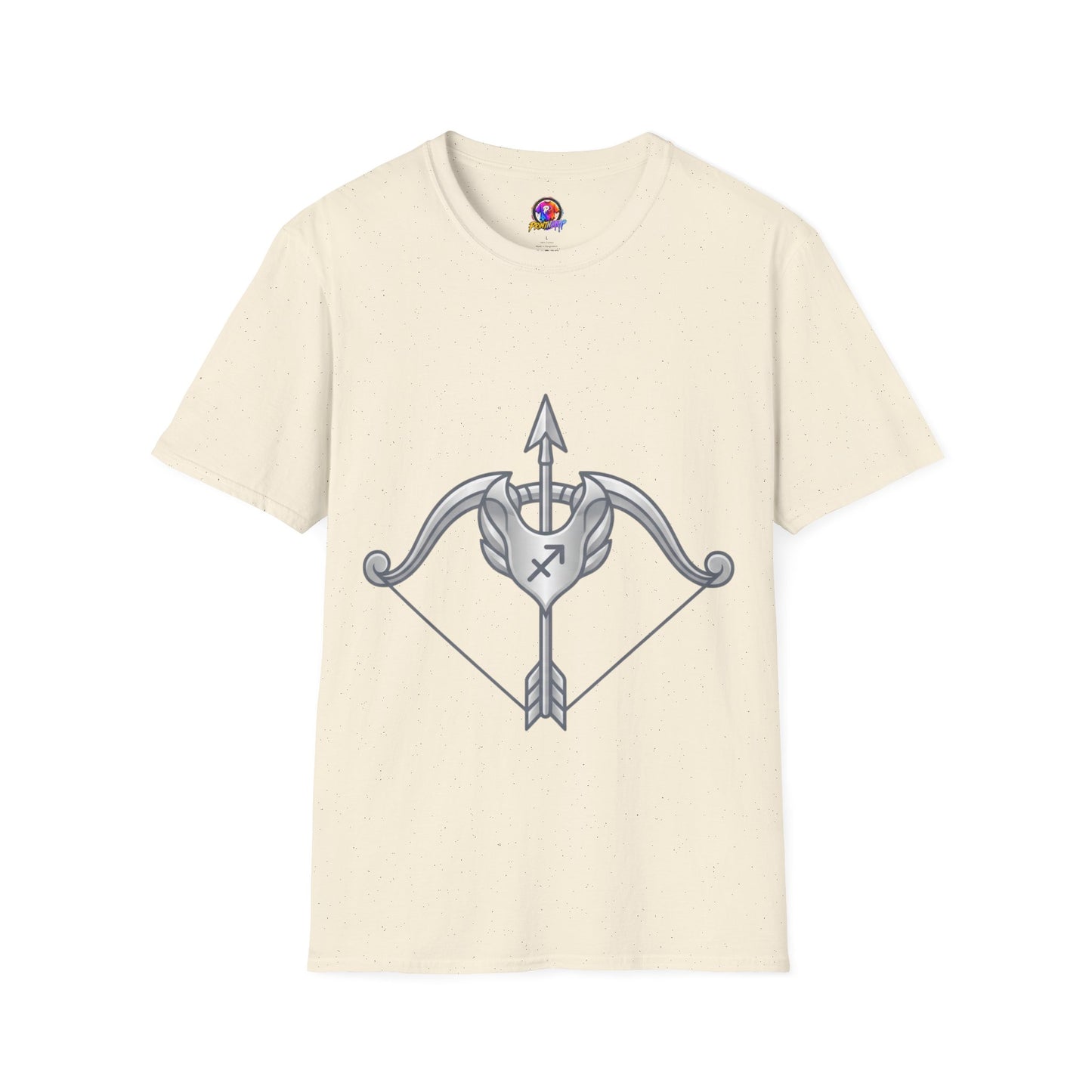 Arrow Heart T-Shirt — Minimal Cupid Bow & Arrow Design
