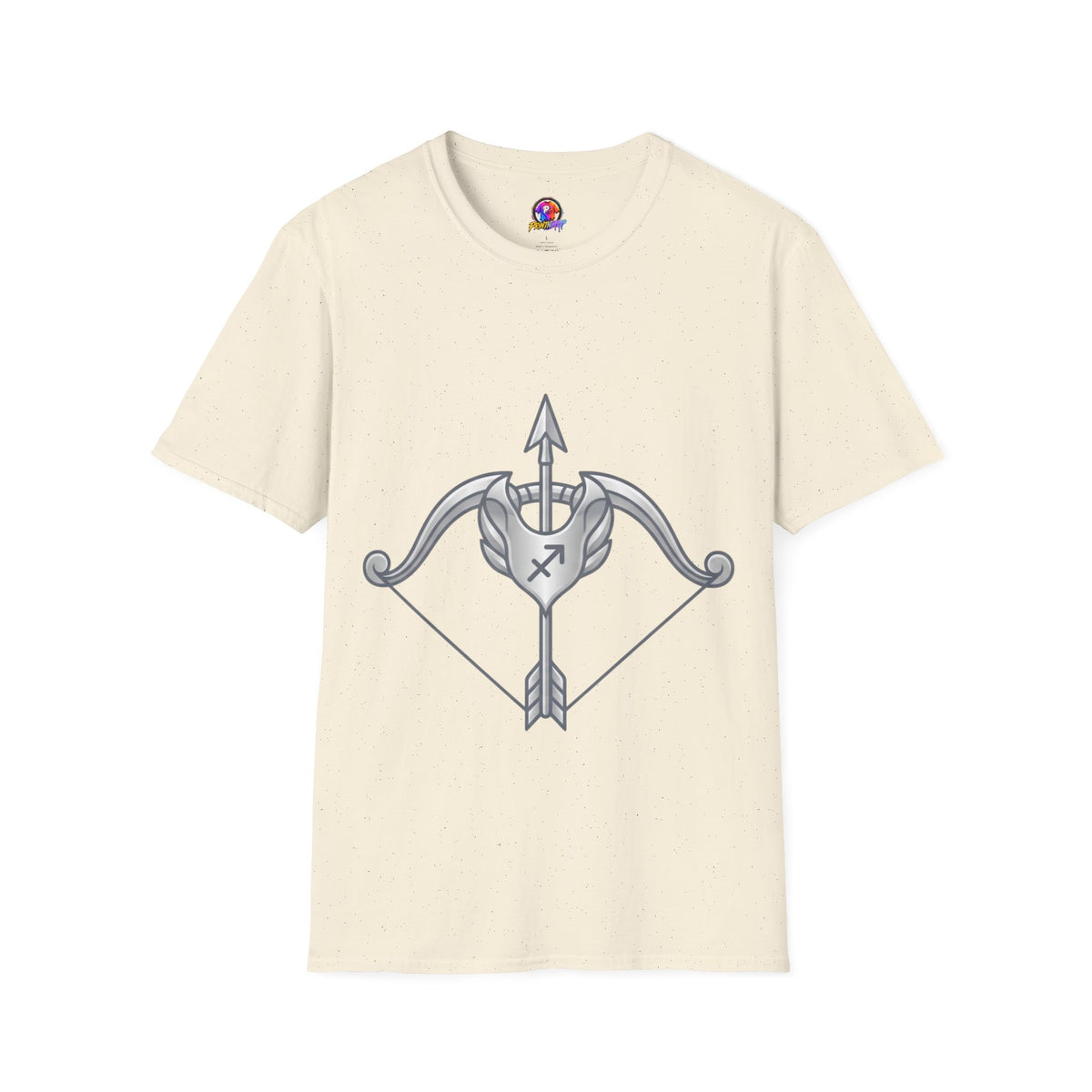 Arrow Heart T-Shirt — Minimal Cupid Bow & Arrow Design
