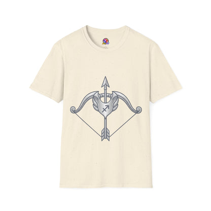 Arrow Heart T-Shirt — Minimal Cupid Bow & Arrow Design